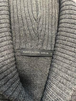 Cárdigan Purificación García Gris Talla S