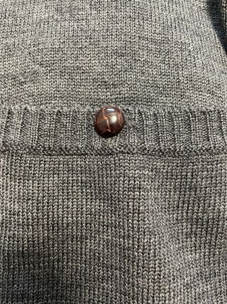 Cárdigan Purificación García Gris Talla S