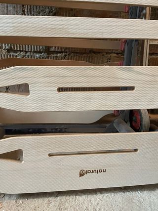 Somier Naturalia Madera y Metal