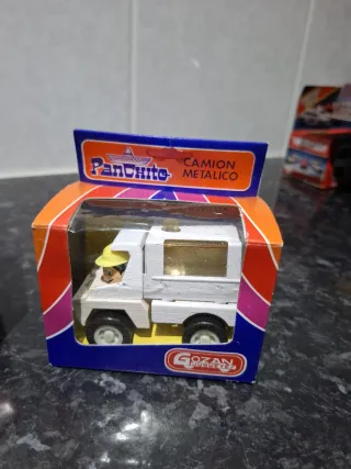 4 Camiones Metálicos PanChito Años 80 juguetes