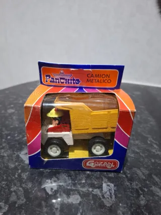 4 Camiones Metálicos PanChito Años 80 juguetes