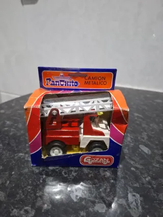 4 Camiones Metálicos PanChito Años 80 juguetes