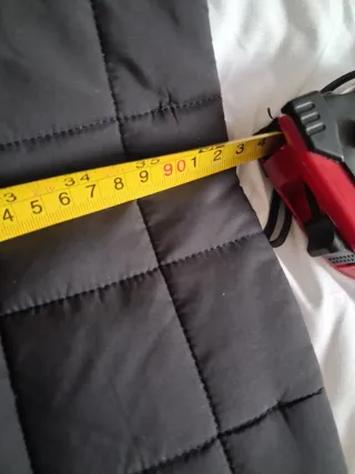 Abrigo acolchado señora negro talla XL. Nuevo