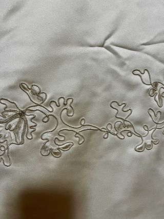 Falda de novia con cola Talla S