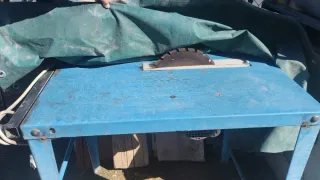 Mesa sierra de encofrador