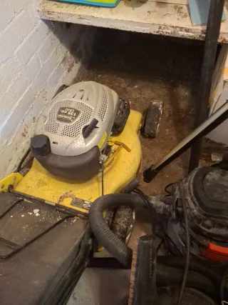 Cortacésped amarillo 135cc