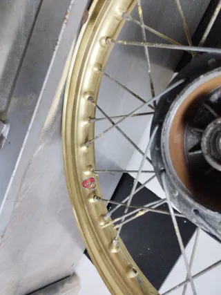 Rueda trasera y basculante PUCH CONDOR