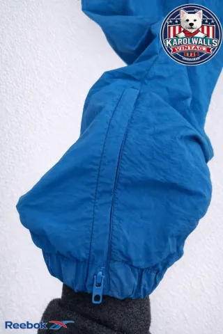 Pantalón chándal vintage Reebok azul y verde