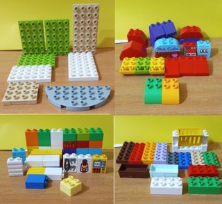 Lego DUPLO, tren bluetooth, vias, y piezas sueltas