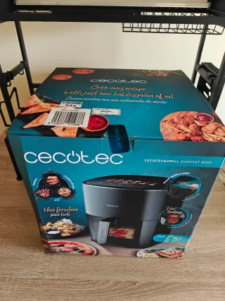 Cecotec Duoheat 6500 Freidora de Aire