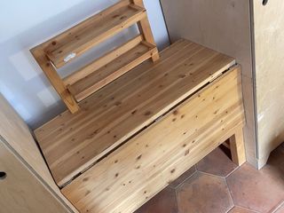 Escritorio de pino macizo