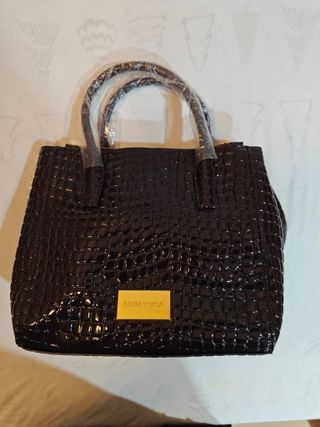 Bolso Bimba y Lola efecto cocodrilo