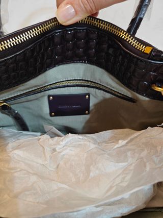 Bolso Bimba y Lola efecto cocodrilo