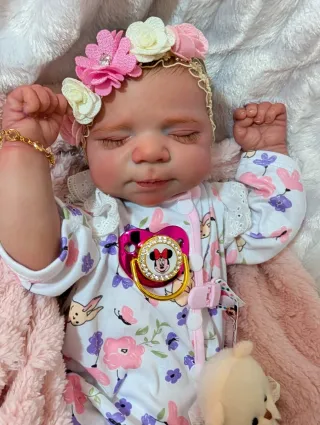 Reborn pascale realizada con genesis horneada y ba