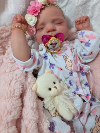 Reborn pascale realizada con genesis horneada y ba