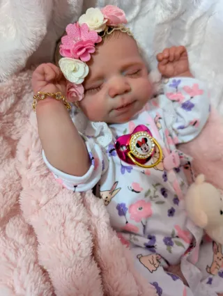 Reborn pascale realizada con genesis horneada y ba