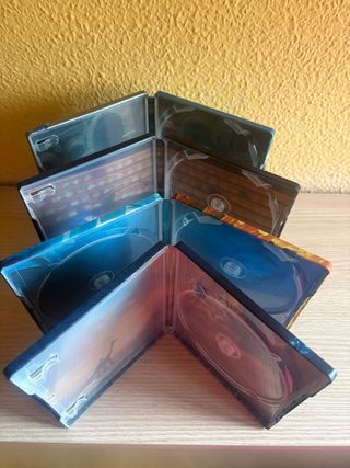 Pack 4 Steelbooks Pixar (SIN DISCOS)