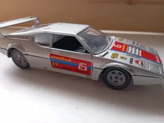 Coche BMW M1 Goodyear Plata Coleccionismo