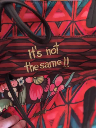 Bolso Desigual Verde + Bolso Estampado Azul