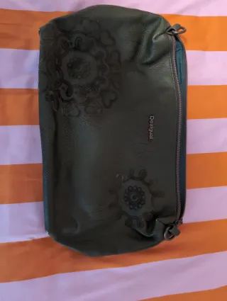 Bolso Desigual Verde + Bolso Estampado Azul