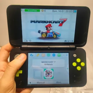 New Nintendo 2DS XL Mario Kart 7 Bundle