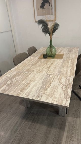 Mesa comedor extensible,