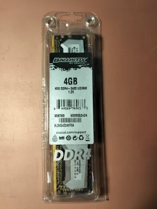 Crucial Ballistix Sport DDR4 4GB