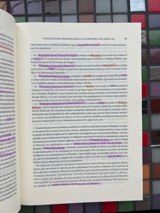 Lecturas de Historia del Derecho Español: Texto...