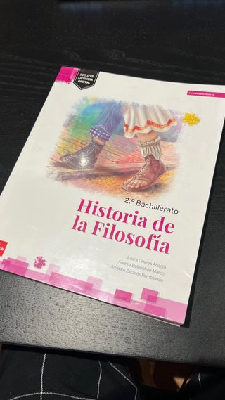 Historia de la Filosofía 2.º Bachillerato