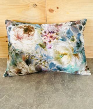 Cojines grandes estampado floral