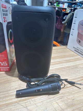 Altavoz Kinglucky RGB Karaoke Bluetooth