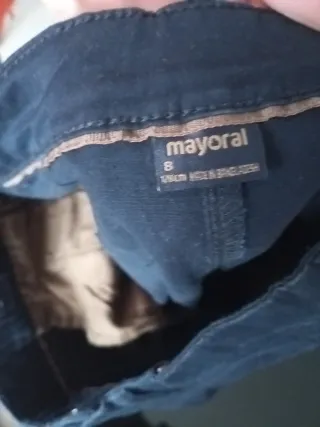 Pantalón Mayoral azul marino Talla 8