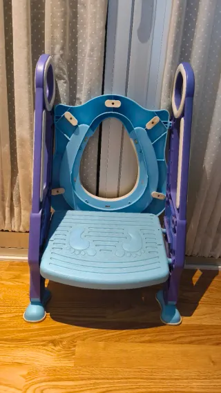 Alzador WC Bebé con Escalón y Asiento