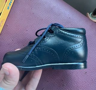 Zapato bebé Mod's negro talla 20