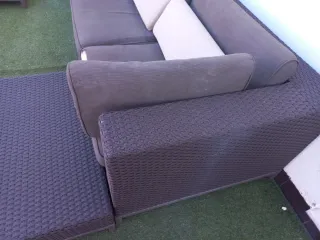 Sofá modular de terraza medidas 3.40m x  1.80m