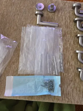 Manijas de puerta de acero inoxidable