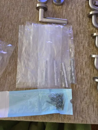 Manijas de puerta de acero inoxidable