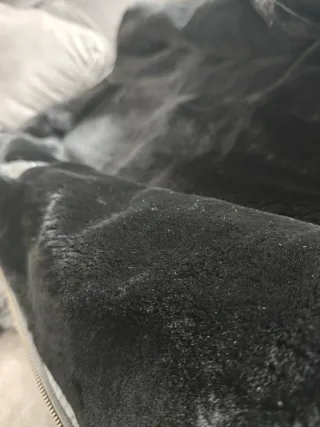 Chaqueta de Piel Auténtica ARES Forro Borrego Nat