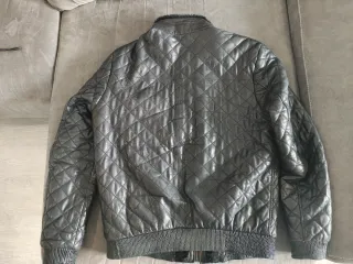 Chaqueta de Piel Auténtica ARES Forro Borrego Nat