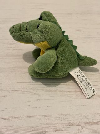 Peluche Cocodrilo Play & Learn Verde
