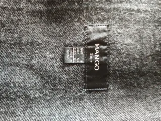 Abrigo Mango Lana Gris