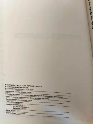 Libro Postres canarios