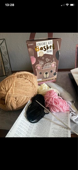 Kit uncinetto Basket Bear