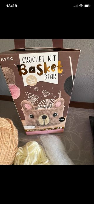 Kit uncinetto Basket Bear
