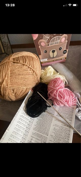 Kit uncinetto Basket Bear