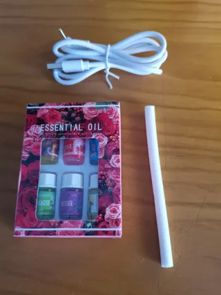 Lámpara Luna táctil y Humidificador 2 en 1