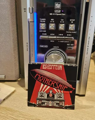 Minidisc Led Zeppelin Mothership (LP2 o Hi-MD)