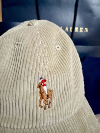 Cappello Ralph Lauren Beige Velluto