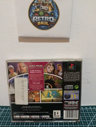 Star Wars Episodio I La Amenaza Fantasma PS1 🇪🇸