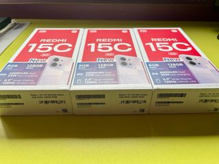Pack de 3 Xiaomi Redmi 15C 8GB/128GB